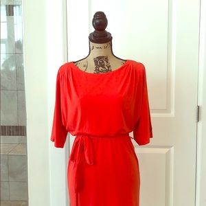 Bright Orange Jessica Simpson Dress